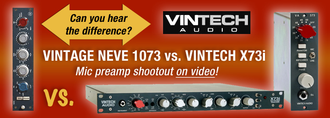 Video of Mic Pre Shootout!