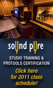 Studio Training and ProTools