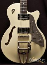 Duesenberg Starplayer TV+ Vintage White Semi-Hollow Electric