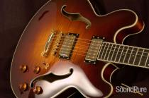 Eastman T186MX Classic Sunburst sn 21 Semi-Hollow Electric Guitar