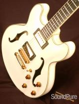 Eastman T186MX Wh 3331 Semi-Hollow Electric Guitar