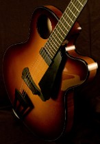 Ribbecke Halfling Thinline 1098 Archtop Guitar
