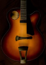 Ribbecke Halfling Thinline 1098 Archtop Guitar