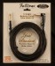 Fulltone Gold Standard 15' Right Angle Guitar Cable