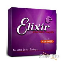 Elixir Nanoweb Acoustic Guitar Strings Light