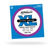D'Addario EXL120 Super Light 9-42 Guitar Strings