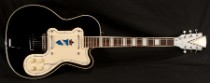 Kay Vintage Reissue Thin Twin Black Electric Guitar