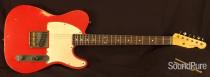 Nash E-63 Esquire Dakota Red - FLAME Neck!! -USED! Electric Guitar