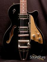 Duesenberg Starplayer TV Black Semi-Hollow Electric Guitar