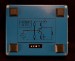 Flickinger Cranky Atom *One-Off Blue* Overdrive Pedal