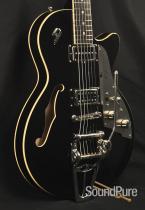 Duesenberg Starplayer TV+ Black Semi-Hollow Electric Guitar