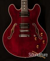 Eastman T386 Red Semi-Hollow Electric Guitar