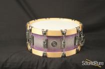 Taye Drums 6x14 Specialty Maple Snare Drum Silver/Purple Spa