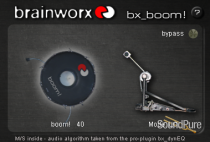 Brainworx BX Boom - Kick Drum Enhancer Plugin