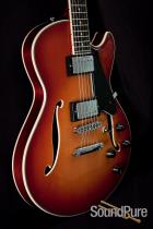 Comins GCS-1ES Violin Burst Semi-Hollow Guitar