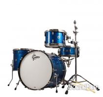 3pc Gretsch Brooklyn Series Rock Drum Set-Blue Oyster