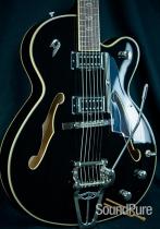 Duesenberg Imperial D-Tron Hollow Electric Guitar - Black