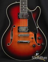 Comins GCS-1ES Autumn Burst Semi-Hollow Guitar 6384