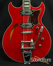 Reverend Tricky Gomez Red Semi-Hollow Guitar