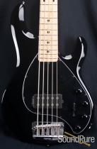 Ernie Ball Music Man Black StingRay 5 Bass Guitar