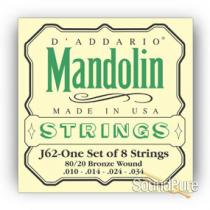 D,Addario J62 Mandolin Strings