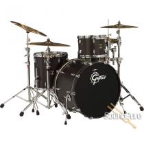 3pc Gretsch Renown RN1-R643 Maple Shell Pack-Satin Black