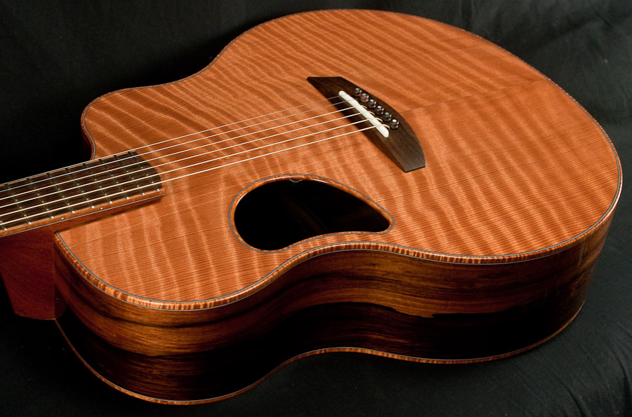 McPherson 4.5XPH Flamed Redwood/Brazilian Rosewood #1744