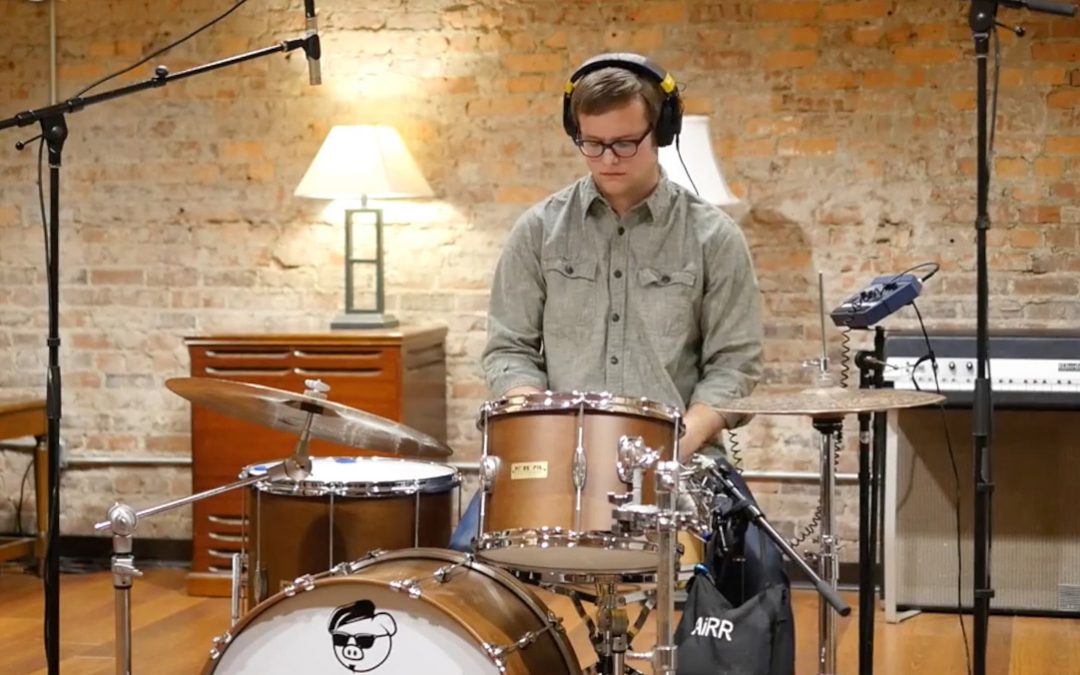 A Simple 4-Mic Drum Recording Setup Using Peluso Mics