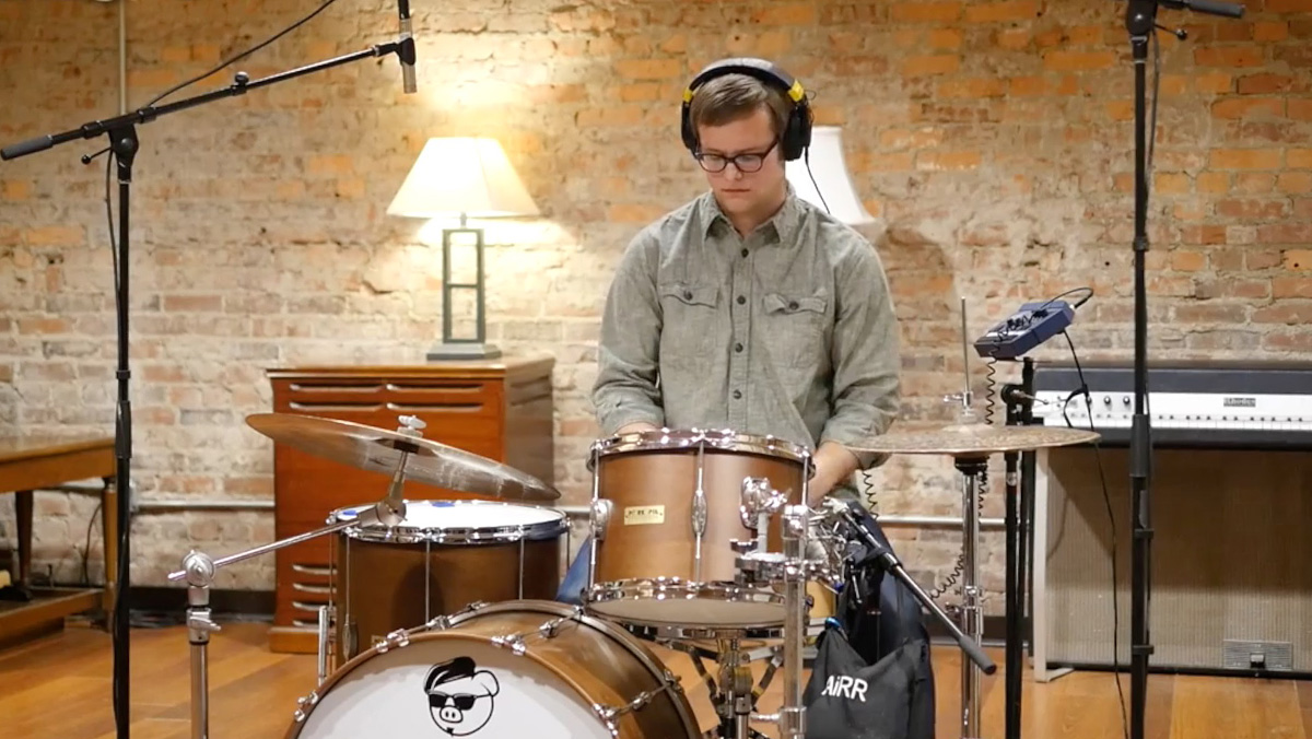 A Simple 4Mic Drum Recording Setup Using Peluso Mics Sound Pure