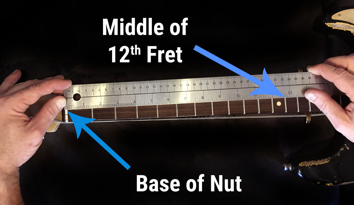 How to Measure Scale Length on a Guitar Sound Pure