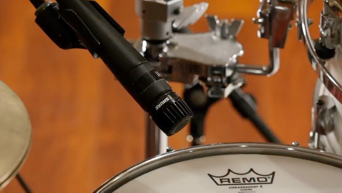 Drum set setup diagram