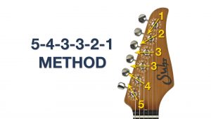 Changing Guitar Strings 543321 Method