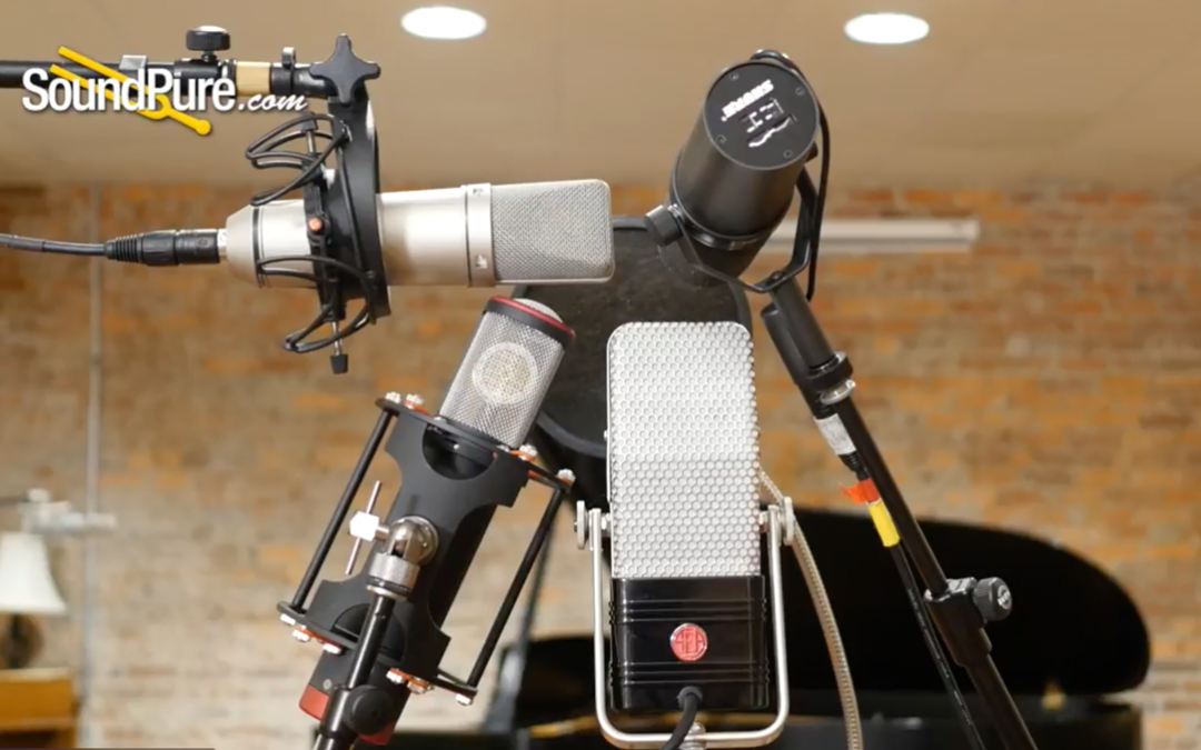 Tour of Types Vocal Microphone Shootout: Shure SM7B vs. AEA R44 CXE vs. Manley Ref C vs. Neumann U87Ai