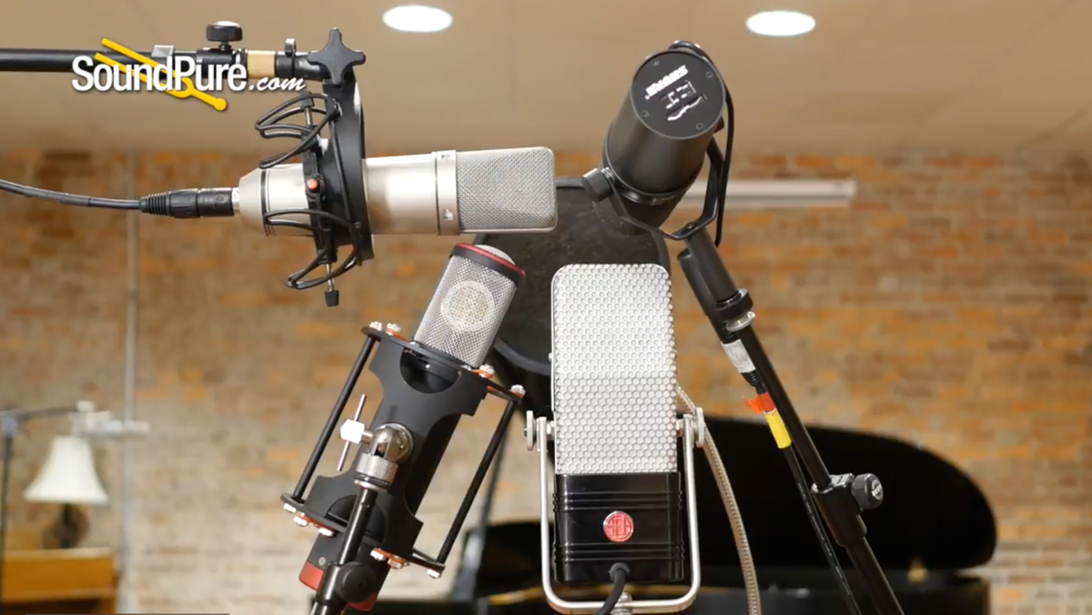 Tour Of Types Vocal Microphone Shootout Shure Sm7b Vs Aea R44 Cxe Vs Manley Ref C Vs Neumann U87ai Sound Pure