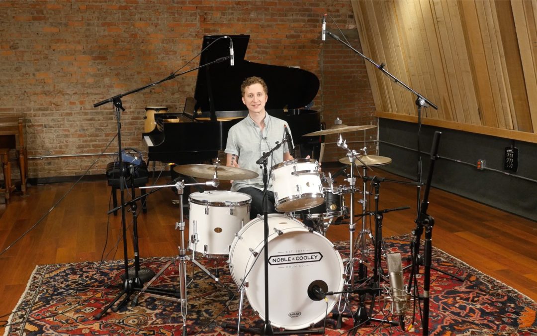 8 Microphone Drums Setup