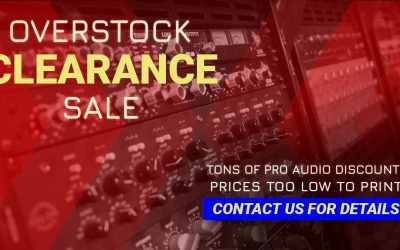 Pro Audio Overstock Sale