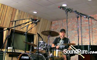 Ribbon Mic Drum Overhead Shootout: Royer R121 vs. Coles 4038 vs. Shure KSM 313 vs. AEA R84