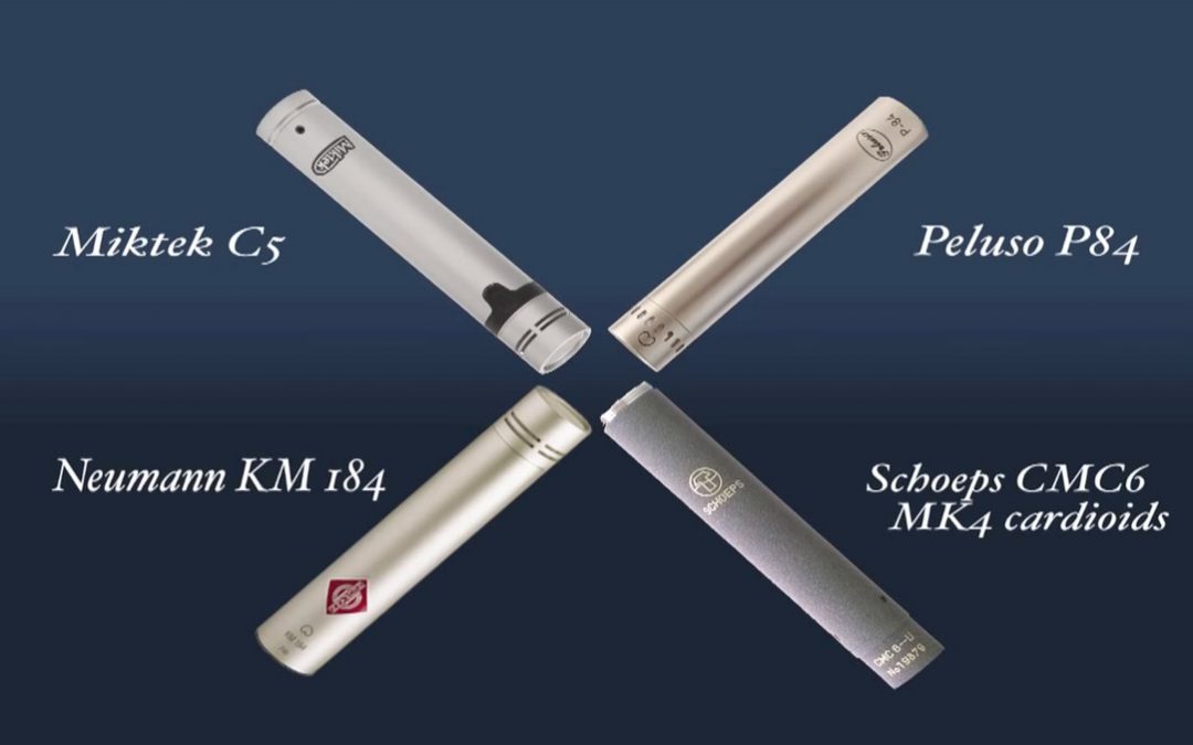 SDC Drum Overhead Shootout: Miktek C5 vs. Schoeps CMC6 vs. Neumann KM184 vs. Peluso P84