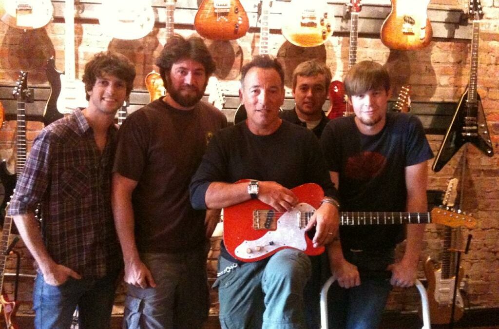 The Boss, Bruce Springsteen, Visits Sound Pure