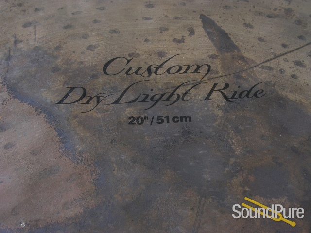 Zildjian 20 K Custom Dry Light Ride Cymbal Used Soundpure Com