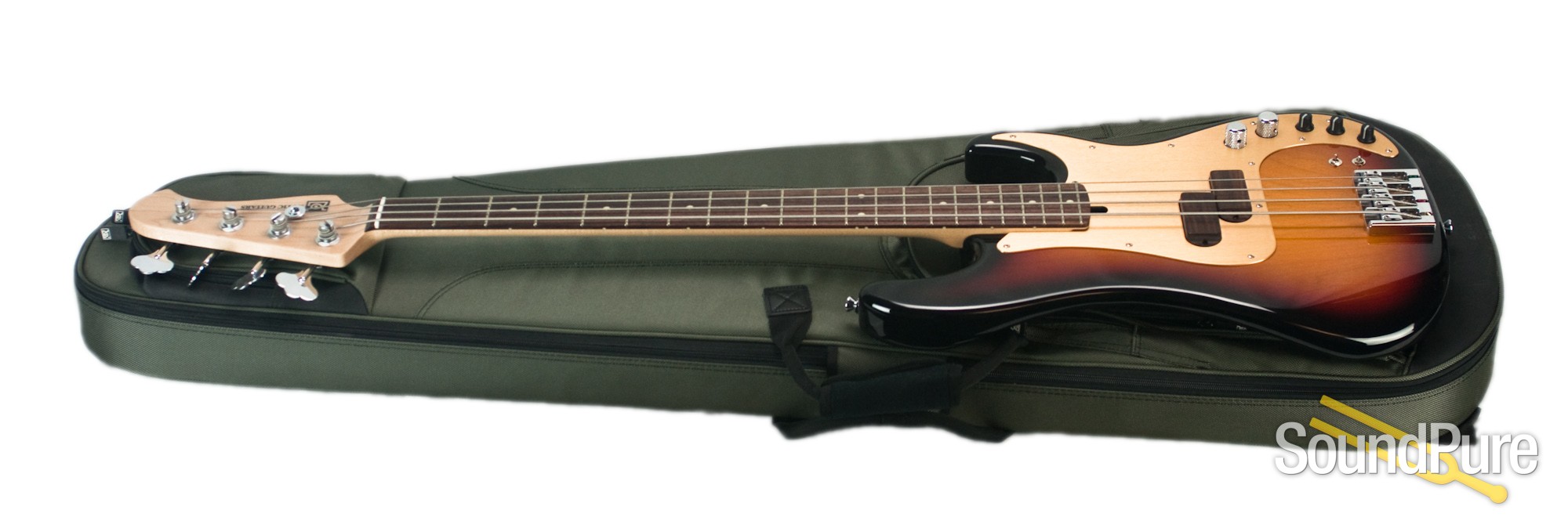 Xotic XP1T 3Tone Burst Alder Electric Bass Guitar 122