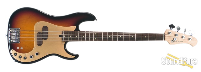 Xotic XP-1T 3-Tone Burst Alder Electric Bass Guitar #122 — image 7