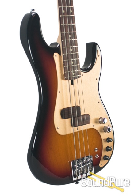 Xotic XP-1T 3-Tone Burst Alder Electric Bass Guitar #122 — image 8
