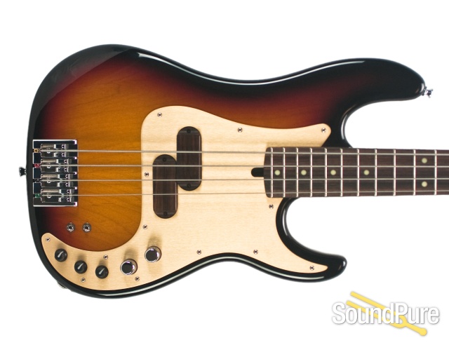 Xotic XP-1T 3-Tone Burst Alder Electric Bass Guitar #122 — image 9