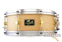 Canopus 5.5x14 The Maple Snare Drum-Die Cast Hoops