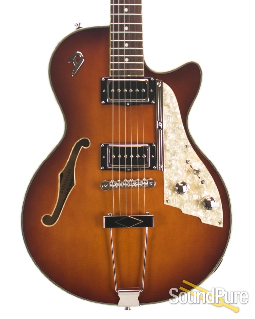 Duesenberg Starplayer Hollow Series TV Vintage Burst Guitar — image 1