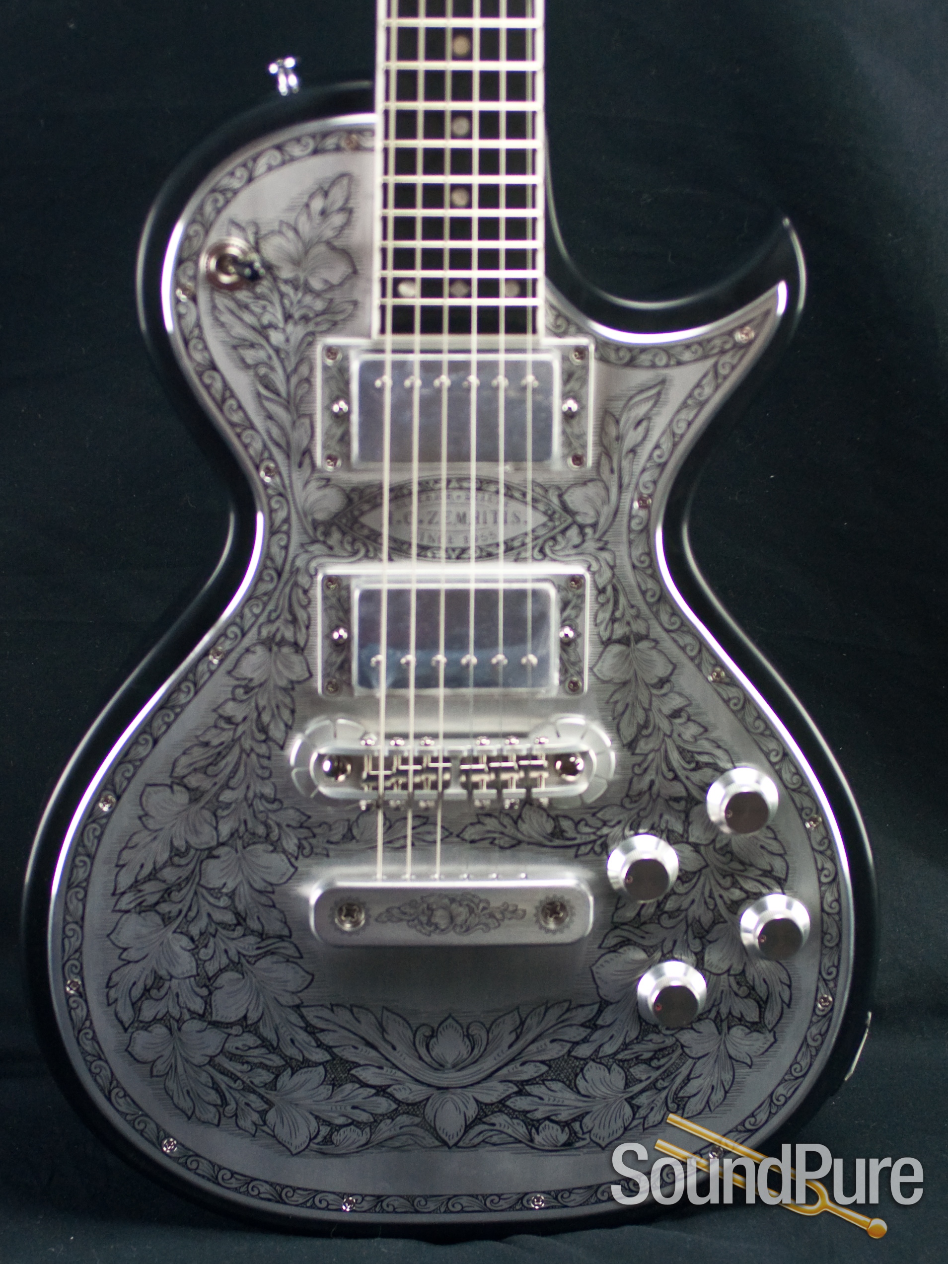 Zemaitis Metal Front MFJ101LTD13 BK Electric Guitar