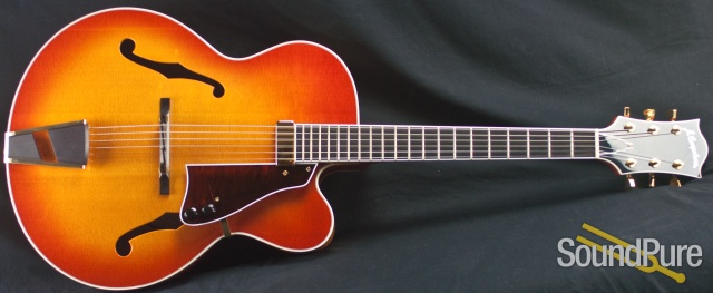 Campellone Custom Sunburst Standard Archtop Guitar - Used — image 4