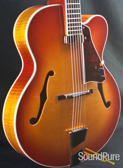 Campellone Custom Sunburst Standard Archtop Guitar - Used — image 1
