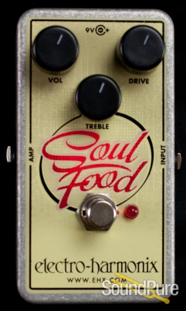Electro Harmonix Soul Food Overdrive Effect Pedal - Used — image 1